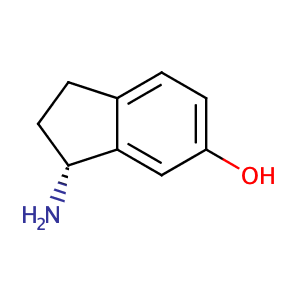 (R)-(-)-6-Hydroxy-1-aminoindan,CAS No. 169105-01-5.