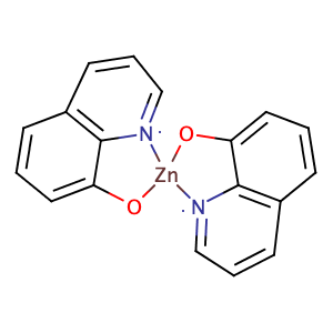 Bis(8-quinolinolato) zinc,CAS No. 13978-85-3.