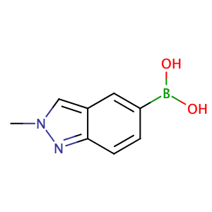 2-Methyl-2H-indazol-5-ylboronic acid,CAS No. 952319-71-0.