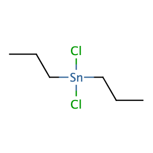 dichloro(dipropyl)stannane,CAS No. 867-36-7.