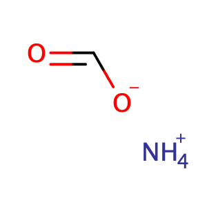 ammonium formate NH4O2CH, high pressure,CAS No. 540-69-2.