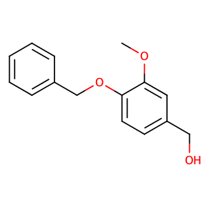 (3-methoxy-4-phenylmethoxyphenyl)methanol,CAS No. 33693-48-0.