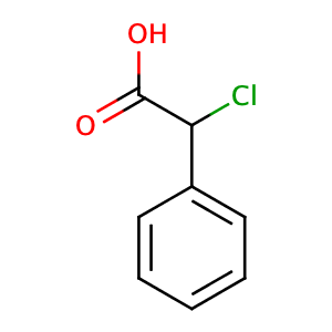 2-chloro-2-phenylacetic acid,CAS No. 4755-72-0.