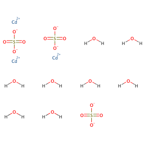 Cadmium sulfate octahydrate,CAS No. 7790-84-3.