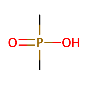 dimethylphosphinic acid,CAS No. 3283-12-3.