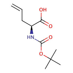 (S)-2-((tert-Butoxycarbonyl)amino)pent-4-enoic acid,CAS No. 90600-20-7.
