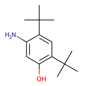 5-amino-2,4-di-tert-butyl-phenol,CAS No. 873055-58-4.