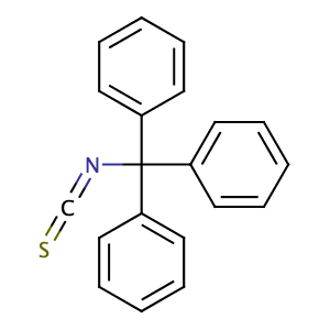 Trityl isothiocyanate,CAS No. 1726-94-9.