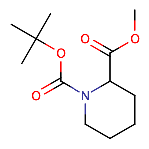 Methyl N-Boc-piperidine-2-carboxylate,CAS No. 167423-93-0.