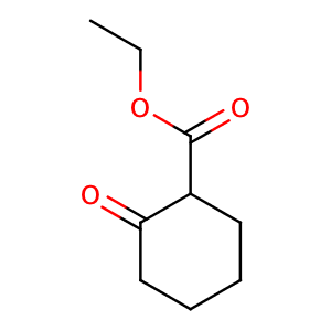 Ethyl 2-oxocyclohexanecarboxylate,CAS No. 1655-07-8.