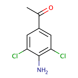 4-Amino-3,5-dichloroacetophenone,CAS No. 37148-48-4.