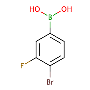 4-Bromo-3-fluorophenylboronic acid,CAS No. 374790-97-3.