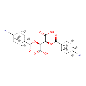 (2S,3S)-2,3-bis(4(2S,3S)-2,3-bis((4-methylbenzoyl)oxy)succinic acid,CAS No. 71607-31-3.