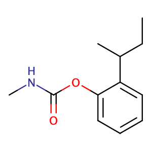 2-(Sec-butyl)phenyl methylcarbamate,CAS No. 3766-81-2.