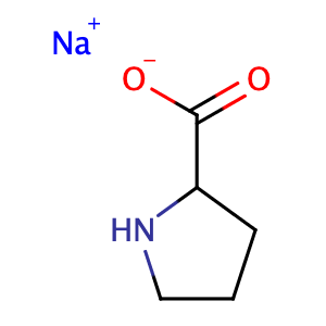 sodium L-prolinate,CAS No. 15383-56-9.
