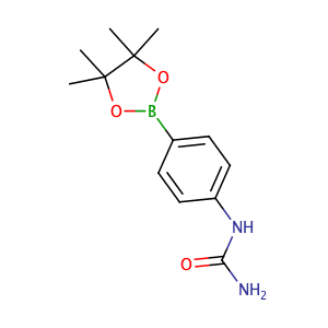 1-(4-(4,4,5,5-Tetramethyl-1,3,2-dioxaborolan-2-yl)phenyl)urea,CAS No. 877134-77-5.