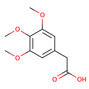 3,4,5-Trimethoxyphenylacetic acid,CAS No. 951-82-6.