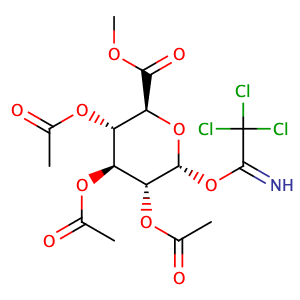 2,3,4-tri-O-acetyl-1-(2,2,2-trichloroethanimidate)-±-D-glucopyranuronic acid methyl ester,CAS No. 92420-89-8.