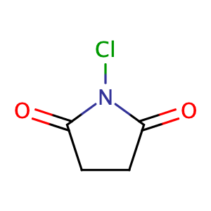 N-Chlorosuccinimide,CAS No. 128-09-6.