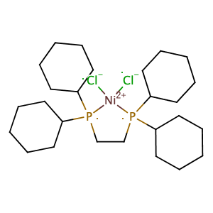 [(1,2-bis(dicyclohexylphosphino)ethane)dichloronickel(II)],CAS No. 96555-88-3.