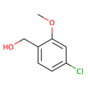 (4-chloro-2-methoxy-phenyl)methanol,CAS No. 90296-27-8.