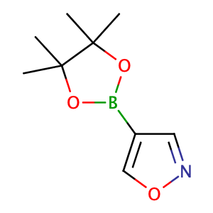 4-(4,4,5,5-tetramethyl-1,3,2-dioxaborolan-2-yl)isoxazole,CAS No. 928664-98-6.