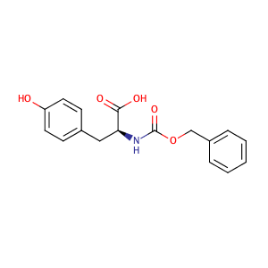 N-Cbz-L-tyrosine,CAS No. 1164-16-5.