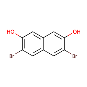 3,6-Dibromonaphthalene-2,7-diol,CAS No. 96965-79-6.