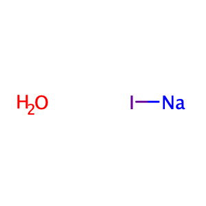 Sodium iodide dihydrate,CAS No. 13517-06-1.