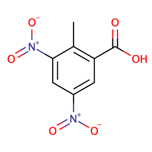 2-Methyl-3,5-dinitrobenzoic acid,CAS No. 28169-46-2.