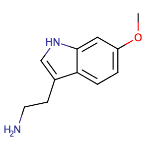 6-Methoxytryptamine,CAS No. 3610-36-4.