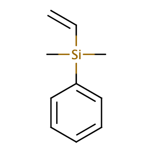 ethenyl-dimethyl-phenylsilane,CAS No. 1125-26-4.