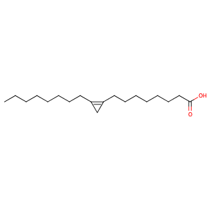 Sterculic acid,CAS No. 738-87-4.