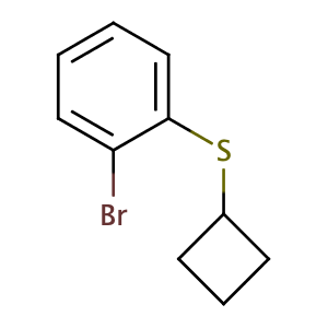2 - Cyclobutylthio - phenyl bromide,CAS No. 885267-05-0.