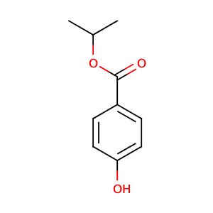 Isopropylparaben,CAS No. 4191-73-5.