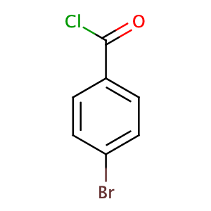 4-Bromobenzoyl chloride,CAS No. 586-75-4.