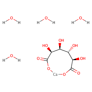 Calcium D-saccharate tetrahydrate,CAS No. 5793-89-5.