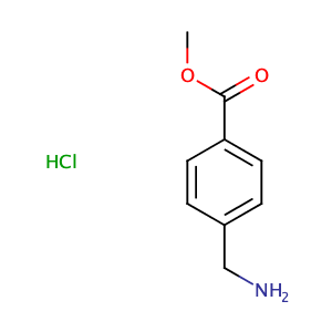 Methyl 4-(aminomethyl)benzoate hydrochloride,CAS No. 6232-11-7.
