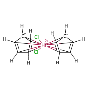 Hafnocene dichloride,CAS No. 12116-66-4.