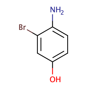 4-amino-3-bromophenol,CAS No. 74440-80-5.