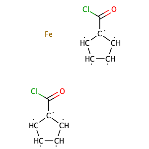 Chlorocarbonyl ferrocene,CAS No. 1293-79-4.