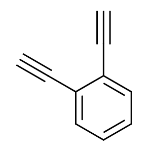 1,2-diethynylbenzene,CAS No. 21792-52-9.