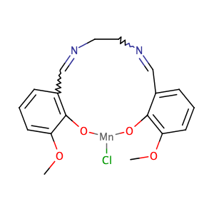 Chloro[[2,2'-[1,2-ethanediylbis(nitrilomethylidyne)]bis[6-methoxyphenolato]](2-)-N2,N2',O1,O1']manganese,CAS No. 81065-76-1.