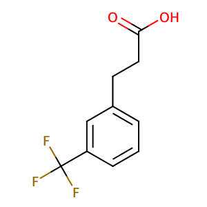 3-(3-(Trifluoromethyl)phenyl)propanoic acid,CAS No. 585-50-2.