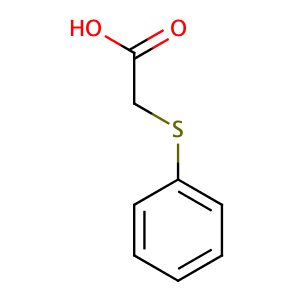 (Phenylthio)acetic acid,CAS No. 103-04-8.