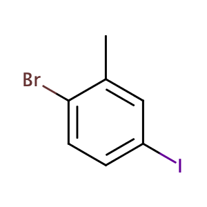 1-bromo-4-iodo-2-methylbenzene,CAS No. 202865-85-8.