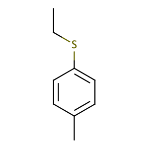 1-ethylsulfanyl-4-methylbenzene,CAS No. 622-63-9.