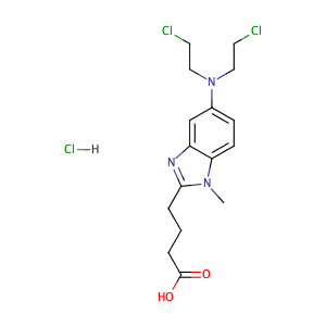 Bendamustine hydrochloride(1:1),CAS No. 3543-75-7.