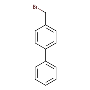 4-bromomethyl-biphenyl,CAS No. 2567-29-5.