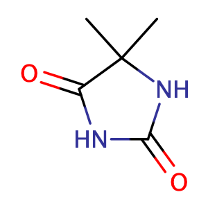 5,5-Dimethylimidazolidine-2,4-dione,CAS No. 77-71-4.